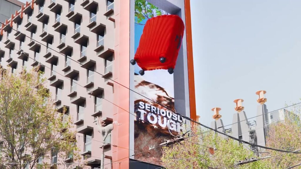 Video Thumbnail Samsonite Immersive 3d Billboard Advertisement By Creativa