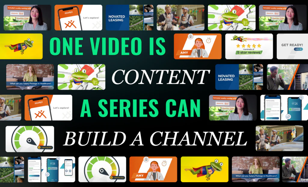 One Video Is Content. A Series Can Build a Channel.