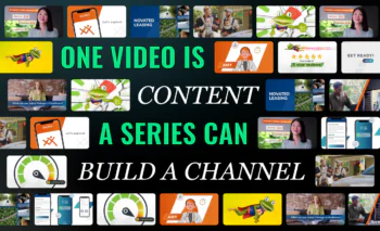 One Video Is Content. A Series Can Build a Channel.