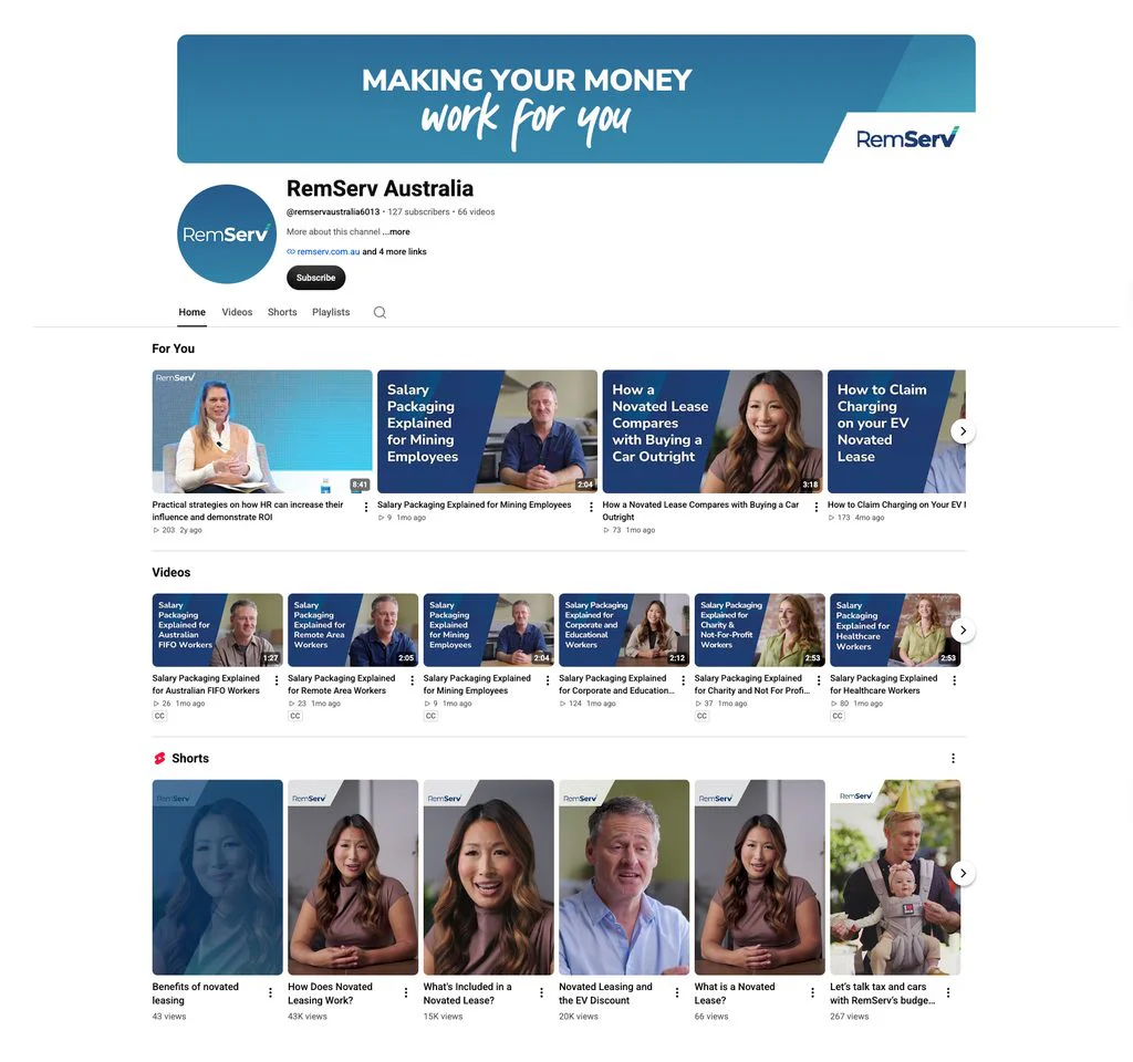 Remserv Video Library on Youtube